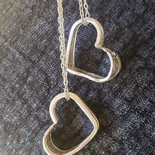Spoon Heart Necklace, made to
