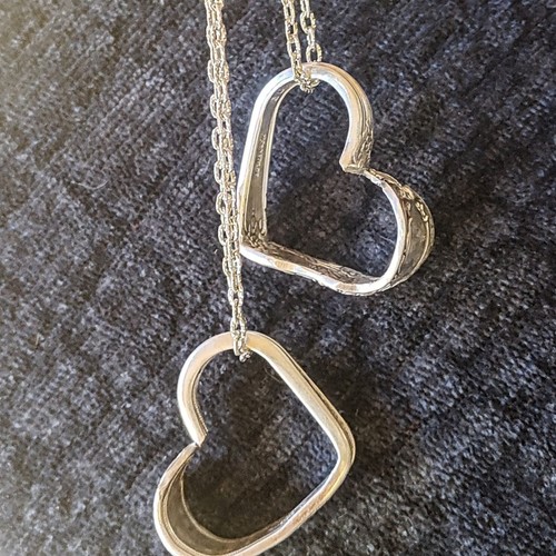 Spoon heart necklace made - heart, necklace,