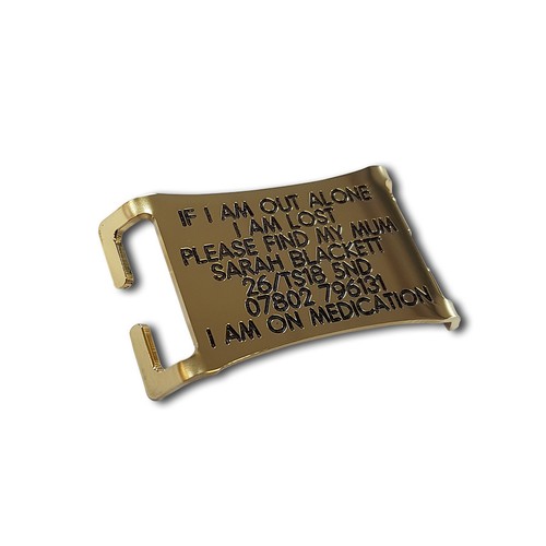 Brass easy fit slide - brass,