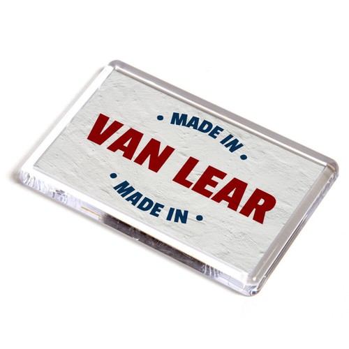 Fridge magnet made - made, van