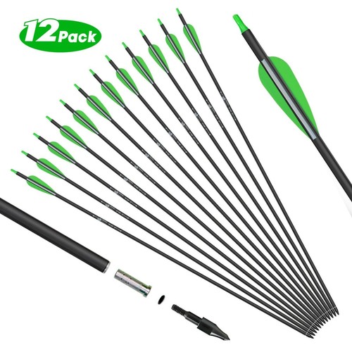 12pcs archery carbon hunting - 12pcs,