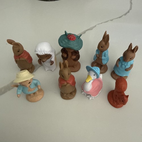 Peter rabbit plastic figures - rabbit,