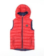 Next Boys Red Hooded Puffer