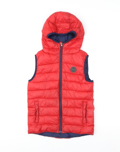 Next boys red hooded puffer - next,
