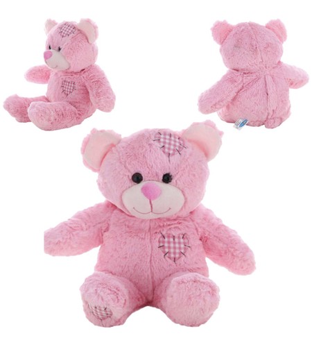 Pink patches bear 4 x - patches",
