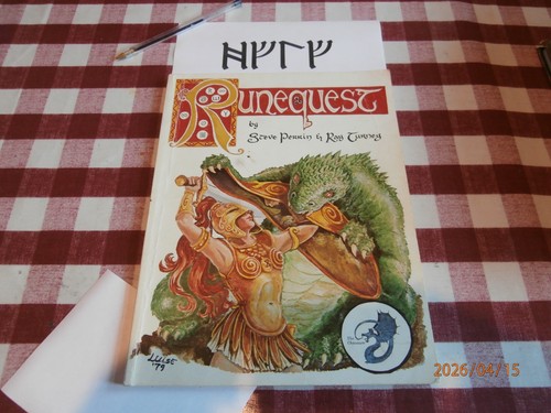Rare runequest rulebook - runequest,