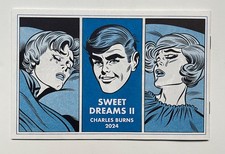 Charles Burns Sweet Dreams II Risograph Comic Book 2024 Out of Print BLACK HOLE