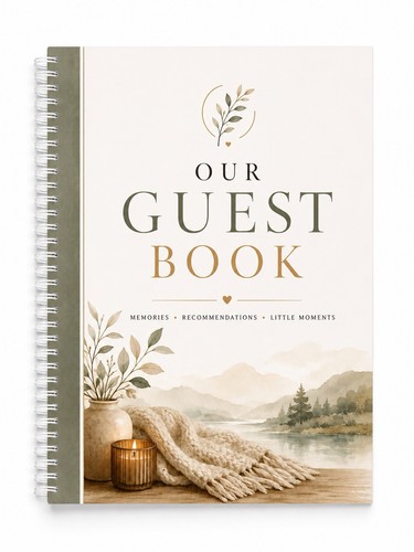 Guest book holiday - guest,