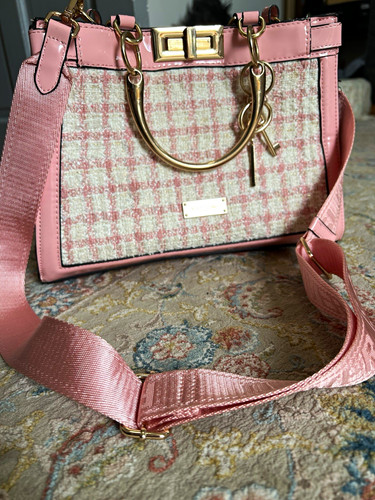 River island pink tweed - river,