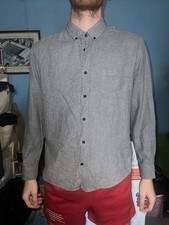 Primark Gray Fleece Long