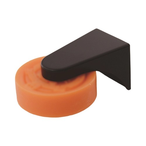 Matte black soap holder with - matte,