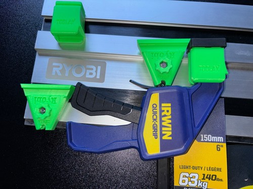 Ryobi guide rail clamps - guide,