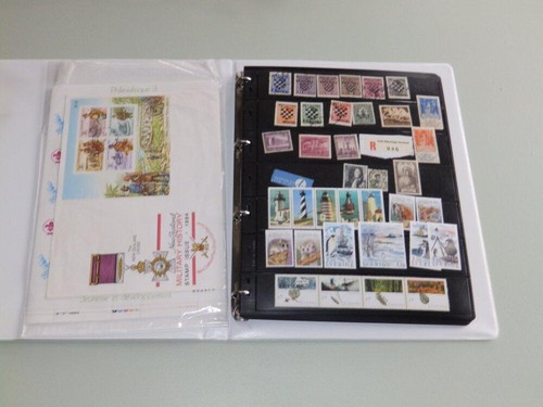 World stamp collection - world,