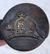 ROYAL CANADIAN ARMY 22nd REGIMENT Of QUBEC BELT BUCKLE (HALF) X1