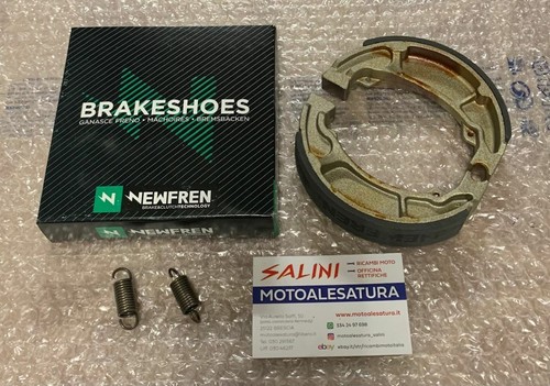 Pair rear brake shoes honda - shoes,