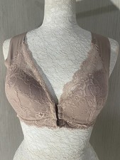 Beige Stretchy Front Fastening