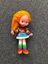 Vintage Rainbow Brite Doll 1983 Retro Hallmark Soft Plush 1980s
