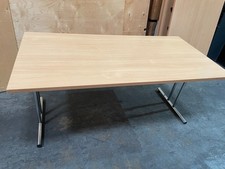 2 x Folding Rectangular Conference Meeting Room Tables-1600x800/Collapsible Desk