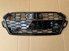 FRONT BUMPER BLACK GRILL AUDI