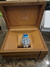 Helma DH Luxury Mens Wristwatch Brand New  Stainless Steel Strap With Gift Box