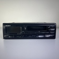 Sony Car Stereo Head Unit - Cassette Player & Radio - Black - Model XR 4409