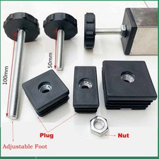 Square Plastic End Caps