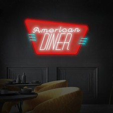 "American Diner" Logo Flex