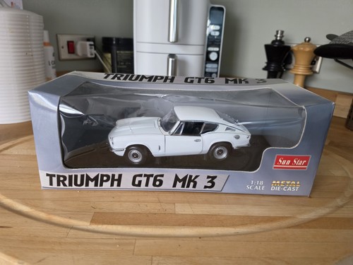 Triumph mk3 diecast model - gt,
