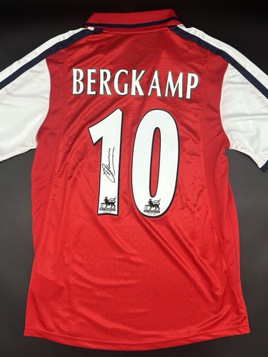 Dennis bergkamp signed arsenal - bergkamp,