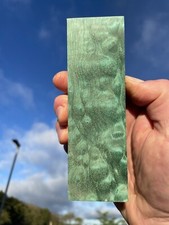 Stabilised Dyed Quilted Maple
