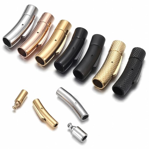 Stainless steel lever snap - steel,