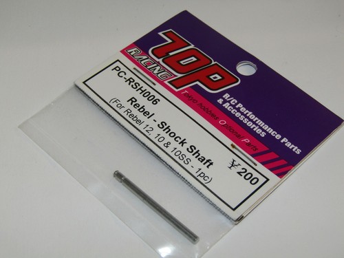 Top racing rebel shock shaft - top,