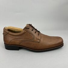 Anatomic Co Men’s Brown leather Lace Up Oxford Classic Dress shoes Size EU42 UK8