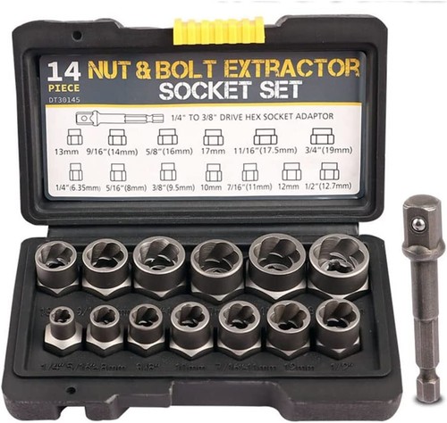 Damaged impact screw removal - damaged,