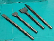 4pc Breaker chisel set flat