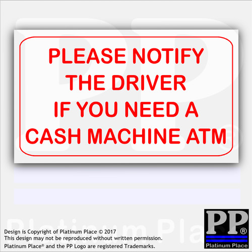 Please notify driver - 1x,