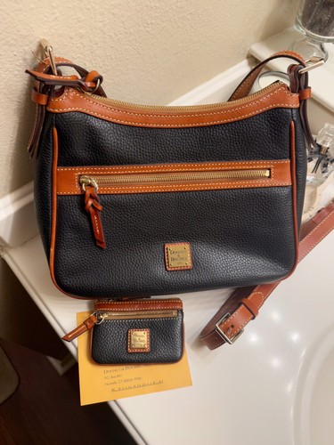 Dooney and bourke black - bourke, pebble