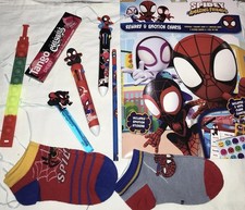 Spider-Man Reward Wipeable Stickers Chart. Socks Extras. Kids Gift New UK