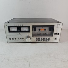 JVC KD-21D Cassette Tape Deck Player Hi-Fi Separate With VU's Tested And Working