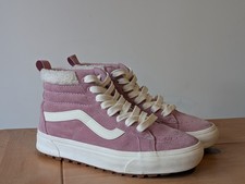 VANS Sk8-Hi MTE Women's Winter Cozy Shoes Boots - Warm Pink - UK5