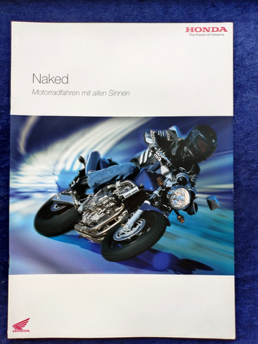 Honda naked brochure 2003 - honda,