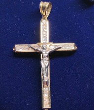 9ct 375 yellow gold jesus - 375,