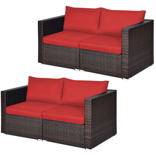 4pcs rattan corner - corner, sofa