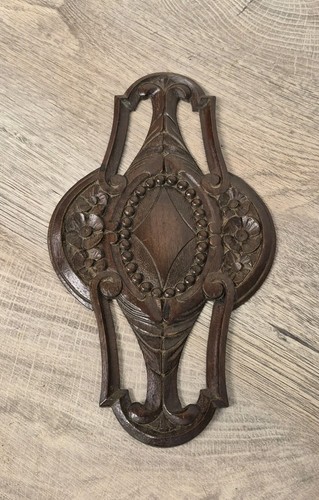 Antique carved mahogany - carved,