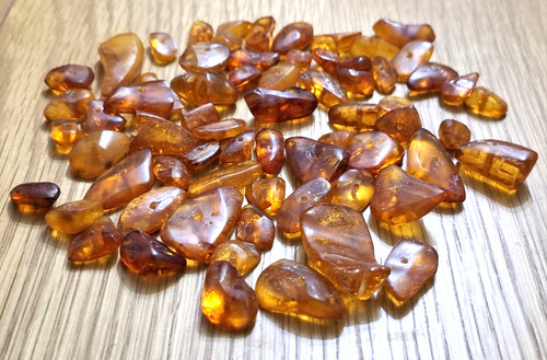 Small bag loose amber - small,