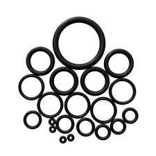 Bulk 20 Black Rubber Scuba