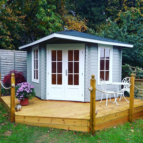 Corner cabin 3mx3m - 3mx3m/, 40mm