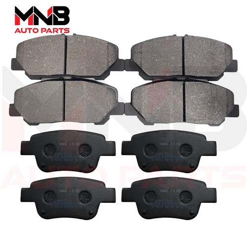 Front rear pads set fits - rear,