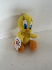 Vintage 1996 7" Looney Tunes Tweety Pie Soft Toy by Play By Play With Tags