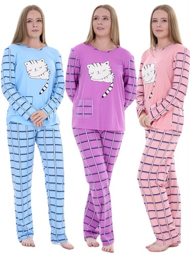 Women cotton pyjama set - women’s,